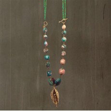 JADE AND TURQUOISE NECKLACE